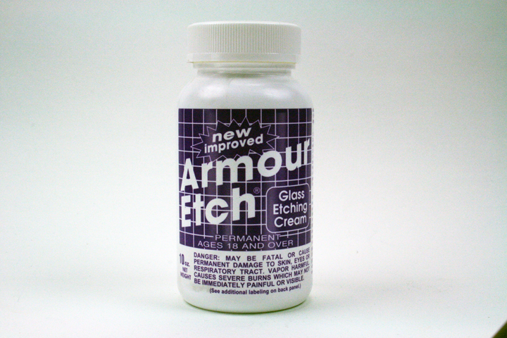 Craft Punch Stenciled Vase